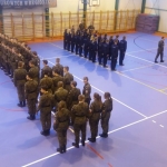 Zajęcia z musztry indywidualnej i zespołowej