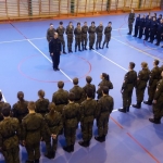 Zajęcia z musztry indywidualnej i zespołowej